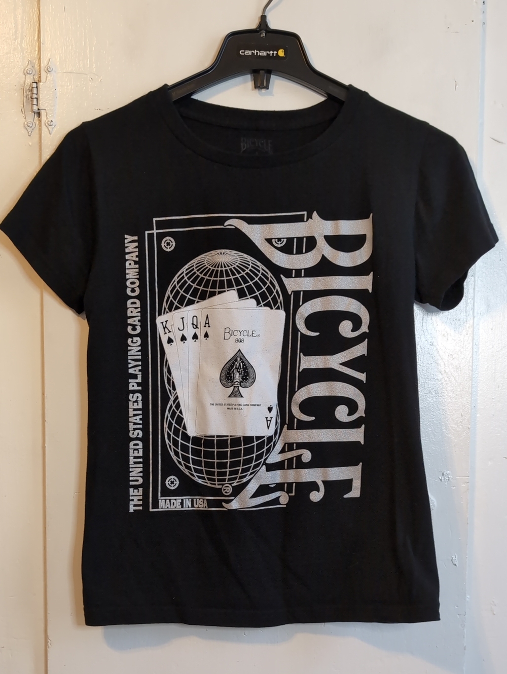 Bicycle Playing Cards Graphic Tee mens small